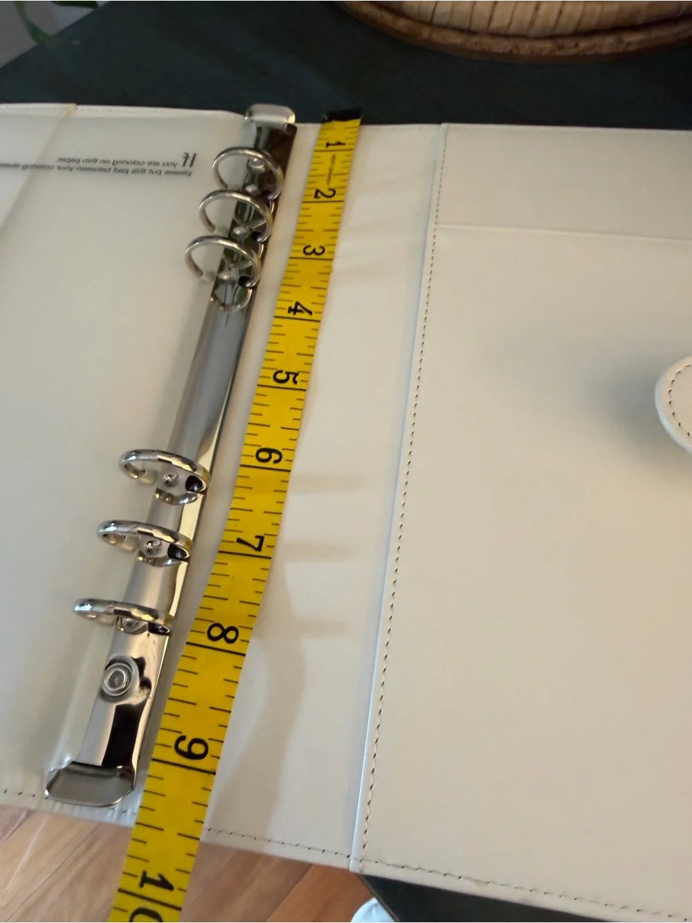 N/A white planner
